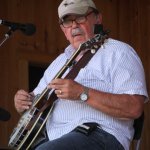 Ben Eldridge with Seldom Scene at the Gettysburg Bluegrass Festival (August 2014) - photo by Frank Baker