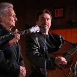Ralph Stanley and Ralph Stanley II at Gettysburg (May 2014) - photo by Frank Baker