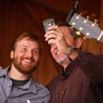 Adam Haynes and Jamie Johnson with The Grascals at Gettysburg (May 2014) - photo by Frank Baker
