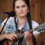 Tori Gold with Gold Heart at the Gettysburg Bluegrass Festival (May 2015) - photo by Frank Baker