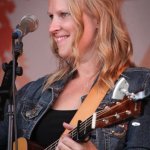 Missy Armstrong with Detour at the Gettysburg Bluegrass Festival (May 2015) - photo by Frank Baker