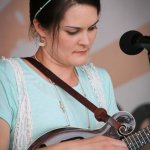 Tori Gold with Gold Heart at the Gettysburg Bluegrass Festival (May 2015) - photo by Frank Baker
