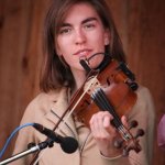 Maya de Vitry with Stray Birds at the Gettysburg Bluegrass Festival (May 2015) - photo by Frank Baker