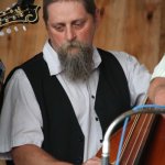 Tony King with Big Country Bluegrass at the Gettysburg Bluegrass Festival (May 2015) - photo by Frank Baker
