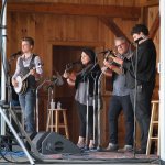 Kenny & Amanda Smith Band at the Gettysburg Bluegrass Festival (May 2015) - photo by Frank Baker