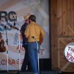 Hogslop Stringband at the Gettysburg Bluegrass Festival (May 2015) - photo by Frank Baker