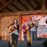 Kenny & Amanda Smith Band at the Gettysburg Bluegrass Festival (May 2015) - photo by Frank Baker