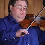 Michael Cleveland with Flamekeeper at the Gettysburg Bluegrass Festival (May 2015) - photo by Frank Baker