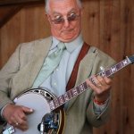 Billy Lee Cox with Remington Ryde at the Gettysburg Bluegrass Festival (May 2015) - photo by Frank Baker