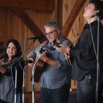 Kenny & Amanda Smith Band at the Gettysburg Bluegrass Festival (May 2015) - photo by Frank Baker
