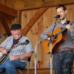 Ben and Chris Eldridge with Seldom Scene at The Gettysburg Bluegrass Festival (May 2015) - photo by Frank Baker