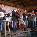 Tim Surrett with Balsam Range at The Gettysburg Bluegrass Festival (May 2015) - photo by Frank Baker