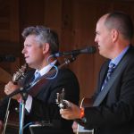 The Gibson Brothers at the August 2015 Gettysburg Bluegrass Festival - photo by Frank Baker
