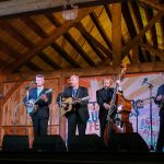 The Gibson Brothers at the August 2015 Gettysburg Bluegrass Festival - photo by Frank Baker