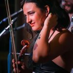 Molly Cherryholmes with Mountain Heart at the August Gettysburg Bluegrass Festival - photo by Frank Baker