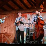 The Travelin' McCourys at the August Gettysburg Bluegrass Festival - photo by Frank Baker