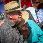 Hank and Linda Janney enjoying the August Gettysburg Bluegrass Festival - photo by Frank Baker