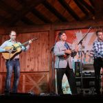 The Travelin' McCourys at the August Gettysburg Bluegrass Festival - photo by Frank Baker