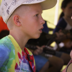 Kids Academy at the August 2015 Gettysburg Bluegrass Festival - photo by Frank Baker