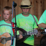 Kids Academy at the August 2015 Gettysburg Bluegrass Festival - photo by Frank Baker