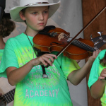 Kids Academy at the August 2015 Gettysburg Bluegrass Festival - photo by Frank Baker