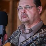 Junior Sisk at the August 2015 Gettysburg Bluegrass Festival - photo by Frank Baker