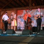 Rhonda Vincent & the Rage at the August 2015 Gettysburg Bluegrass Festival - photo by Frank Baker