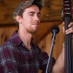 Logan Sutton with Headwaters at the August 2015 Gettysburg Bluegrass Festival - photo by Frank Baker