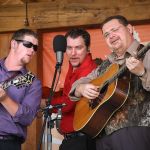 Junior Sisk & Rambler's Choice at the August 2015 Gettysburg Bluegrass Festival - photo by Frank Baker