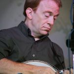 Mark Delaney with Danny Paisley & the Southern Grass at the August 2015 Gettysburg Bluegrass Festival - photo by Frank Baker