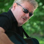 Tim Stafford with Blue Highway at Gettysburg (May 19, 2012) - photo by Frank Baker