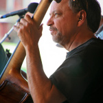 Ronnie Simpkins with Seldom Scene at Gettysburg (May 19, 2012) - photo by Frank Baker