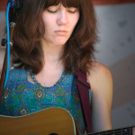 Molly Tuttle with The Tuttles and AJ Lee at Gettysburg (May 19, 2012) - photo by Frank Baker