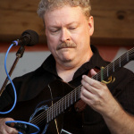 Tim Stafford with Blue Highway at Gettysburg (May 19, 2012) - photo by Frank Baker