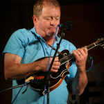 Lou Reid with Seldom Scene at Gettysburg (May 19, 2012) - photo by Frank Baker