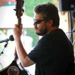 Gary Rea with The Hillbenders at Gettysburg (May 20, 2012) - photo by Frank Baker