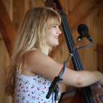 Shelby Means with Della Mae at Gettysburg (May 20, 2012) - photo by Frank Baker