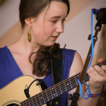 Courtney Hartman with Della Mae at Gettysburg (May 20, 2012) - photo by Frank Baker