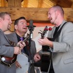 Joe Mullins & the Radio Ramblers at the August 2013 Gettysburg Bluegrass Festival - photo by Frank Baker