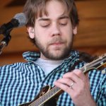 Aaron Ramsey with Mountain Heart at the August 2013 Gettysburg Bluegrass Festival - photo by Frank Baker