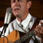 Allan Spinney with The Spinney Brothers at the August 2013 Gettysburg Bluegrass Festival - photo by Frank Baker
