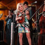 Rhonda Vincent & the Rage at the August 2013 Gettysburg Bluegrass Festival - photo by Frank Baker