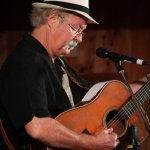 Dudley Connell with Seldom Scene at the August 2013 Gettysburg Bluegrass Festival - photo by Frank Baker