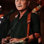 Fred Travers with Seldom Scene at the August 2013 Gettysburg Bluegrass Festival - photo by Frank Baker