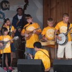 Kids Academy at the August 2013 Gettysburg Bluegrass Festival - photo by Frank Baker