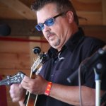 Russell Johnson with The Grass Cats at Gettysburg Bluegrass Festival (May 17,2013) - photo by Frank Baker