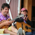 Ben Pearce and Tara Linhardt with Gettysburg Kids Academy (August 2012) - photo by Frank Baker