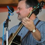 Steve Gulley with Dale Ann Bradley at Gettysburg (August 2012) - photo by Frank Baker