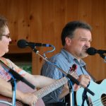 Dale Ann Bradley and Steve Gulley at Gettysburg (August 2012) - photo by Frank Baker