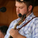 Clint Hurd with Dale Ann Bradley at Gettysburg (August 2012) - photo by Frank Baker